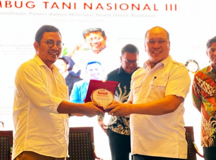 Jadi Pembicara di Rembug Tani, Ruksamin Paparkan Strategi Majukan Industri Sawit