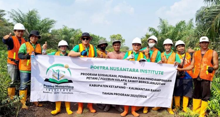 Petani Sawit Mandiri di Ketapang Dapat Pendampingan Teknis Budidaya dan Pemetaan