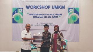 Pelaku UMKM Dilatih Kembangkan Produk Berbahan Kelapa Sawit