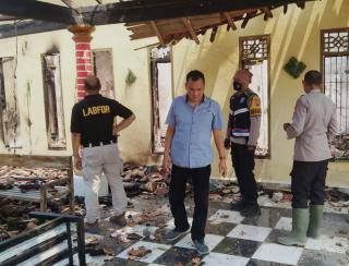 Puslabfor Diturunkan Usut Kebakaran Kebun Sawit Warga yang Berbatasan dengan Perusahaan