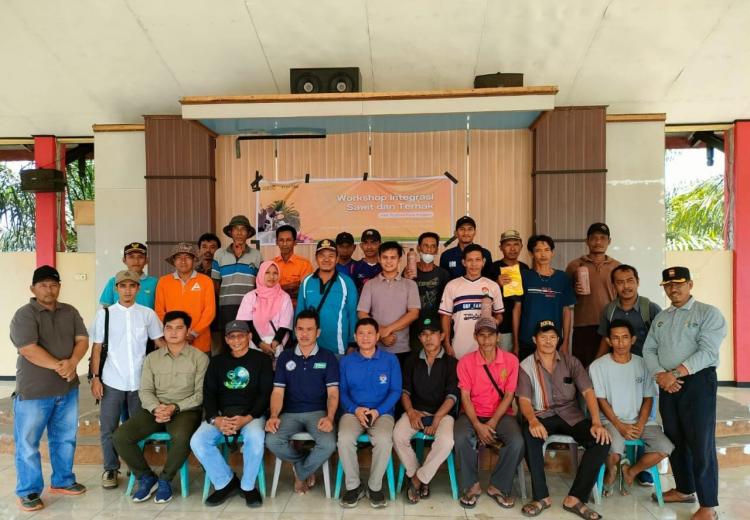 Pakar dari Luar Daerah Didatangkan untuk Dorong Integrasi Ternak dan Sawit di Karang Tengah