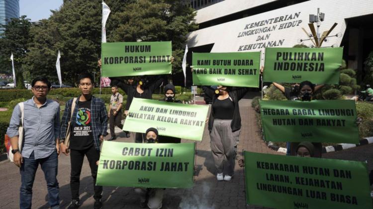 Titik Api Muncul di Lahan Ratusan Perusahaan Sawit dan HTI, Ada yang Alami Karhutla Berulang