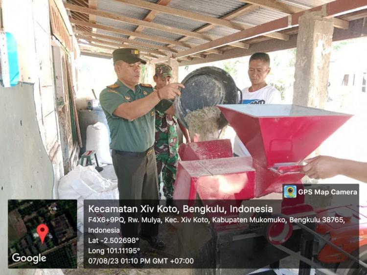 Danrem 041/Gamas Ajak Peternak Ikan Manfaatkan Bungkil Sawit untuk Pakan
