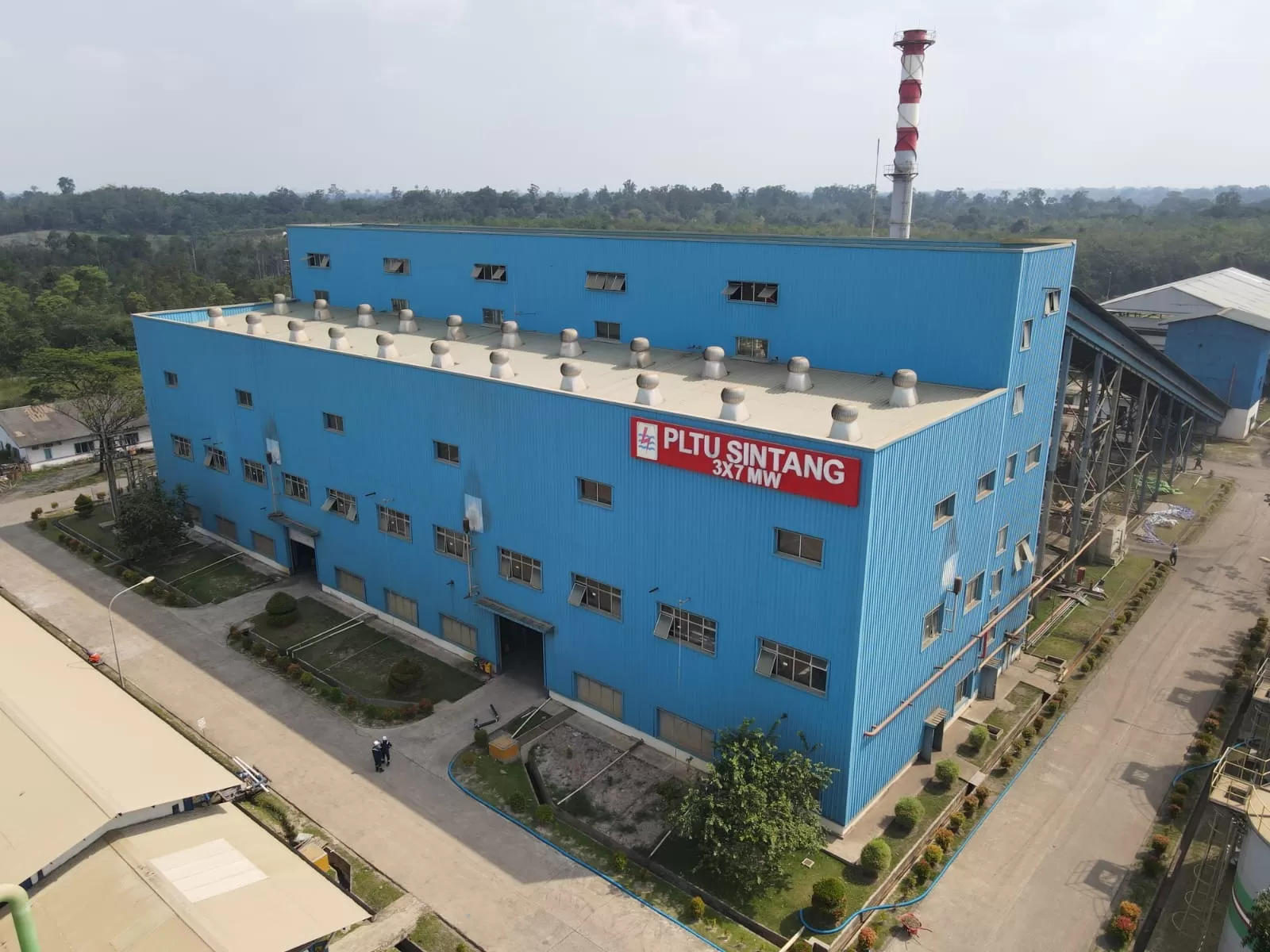 PLTU Sintang Jadi Pembangkit Fosil Pertama yang Mampu Beroperasi 100% Tanpa Batubara