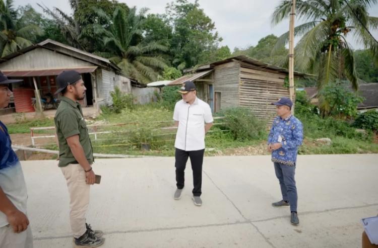 Terus Digeber, Progres Peningkatan Jalan Desa Di Paser Capai 75 Persen
