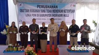 UPT BPOM Musnahkan Obat dan Makanan Tanpa Izin Edar Sebanyak 8.718 Kemasan 