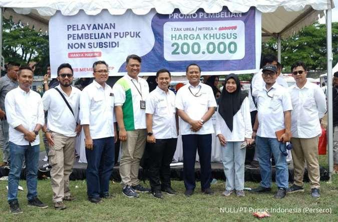 Penuhi Kebutuhan Petani, Stok Pupuk Siap Salur Mencapai 1.907.888 Ton