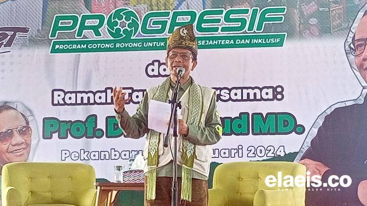 Ngadu ke Mahfud Kebun Sawit Diserobot PT DSI, Petani Siak: Saya Dulu Sudah Datang ke Tempat Prof, Tapi Tak Ada Juga Penyelesaiannya 