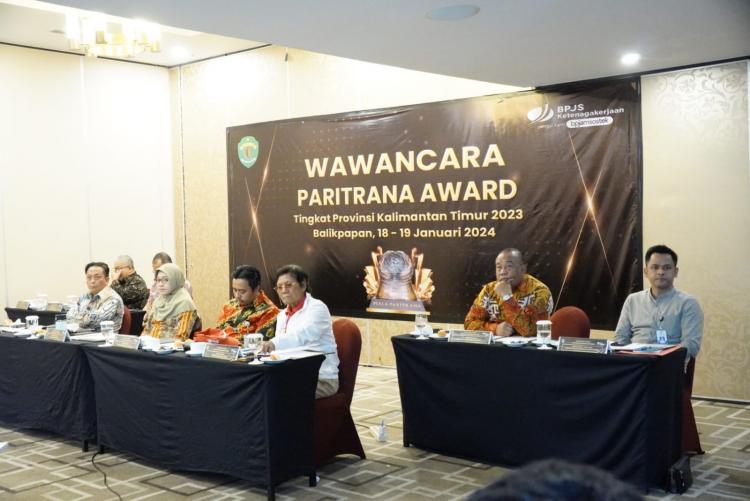Lindungi Pekerja Rentan dan Non-ASN, Paser Masuk Nominasi Paritrana Award 2024