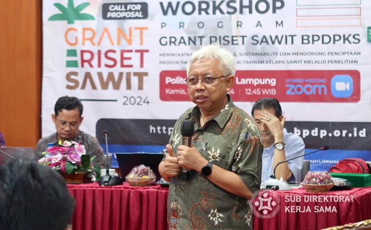 Dukung Inovasi Dan Keberlanjutan Sawit, Polinela Gelar Workshop GRS 2024