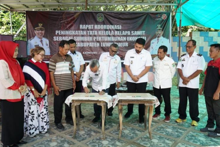 Pemkab Lutim Dorong Penguatan Tata Kelola dan Hilirisasi Sawit