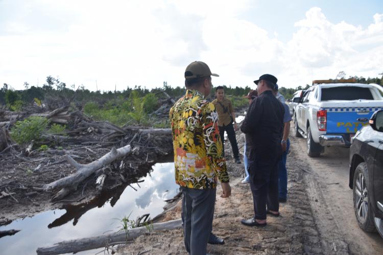 Cek Realisasi Pembangunan Plasma dan Inti, Pj Bupati Katingan Datangi PT IP