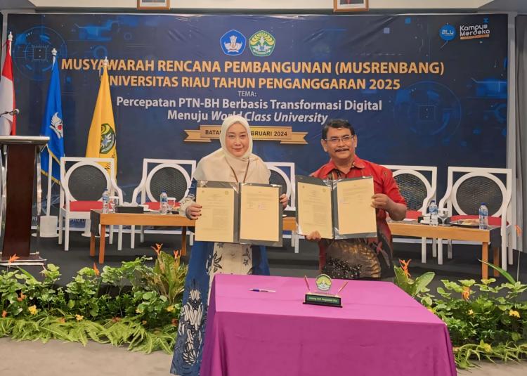 MoU WEI - Unri, Perkuat Teori Akademik dengan Aplikasi di Lapangan 