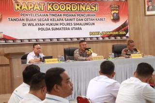 Perusahaan Diajak Bahas Strategi Atasi Pencurian Sawit dan Karet