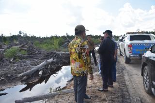 Cek Realisasi Pembangunan Plasma dan Inti, Pj Bupati Katingan Datangi PT IP