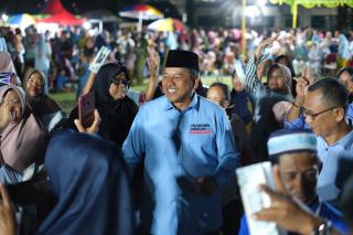 Tutup Kampanye Pamungkas di Sawit Permai, Petinggi PAN dan Relawan Prabowo Bicara Hilirisasi