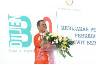 Perkuat Pembangunan Sawit Berkelanjutan, Kementan Minta Dukungan Anggaran Multipihak