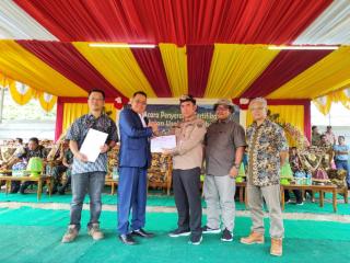 Sertifikat PUP Diserahkan ke PT PMI, Dinilai Berkontribusi Besar ke Daerah