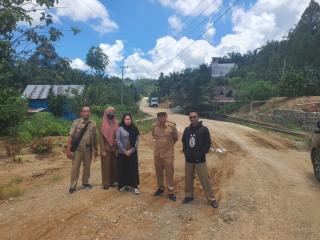 PUPR Sulbar Pantau Kegiatan yang Dibiayai DBH Sawit di Mamuju Tengah