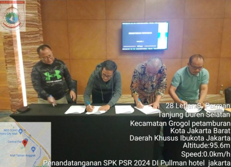 Disbun Sulbar-Ditjenbun Teken PKS Dana Dukungan PSR 2024