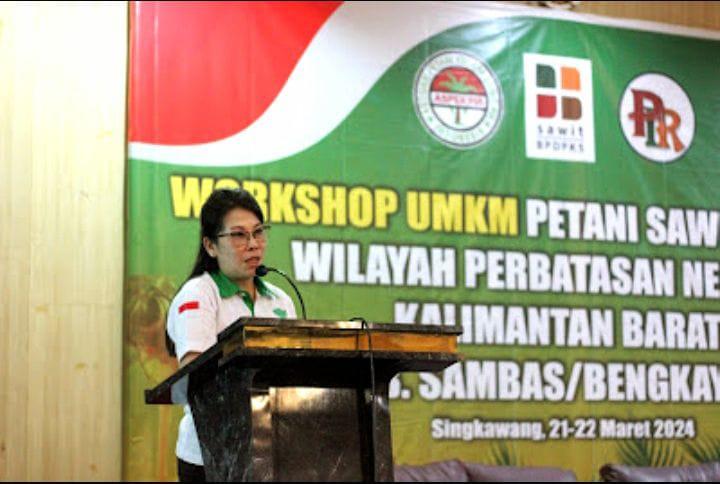 Workshop UKMK Sawit Milenial Aspek-PIR Kalbar di Singkawang Dapat Perhatian dari Mantan Wali Kota
