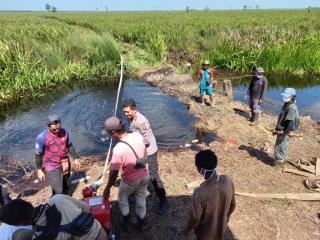Lahan Gambut di Sekitar Kebun Sawit PT ATK Terbakar, Diduga ini Penyebabnya