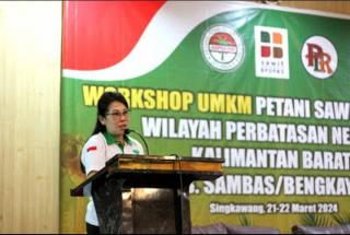 Workshop UKMK Sawit Milenial Aspek-PIR Kalbar di Singkawang Dapat Perhatian dari Mantan Wali Kota