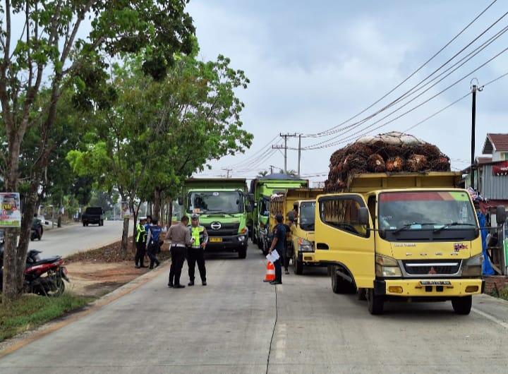 Lebaran, Truk Sawit Dilarang Masuk Kota Bengkulu