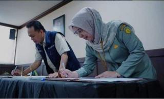 Dihadiri Mahasiswa Prodi Perkebunan, Polbangtan Medan dan PT Pusri Palembang Jalin MoU