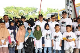 PTPN IV Berangkatkan 500 Pemudik ke Tujuh Kota di Sumatera