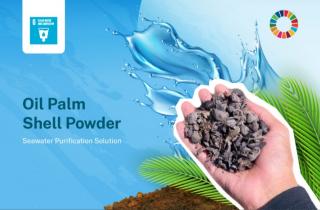 Peneliti USU Gunakan Serbuk Cangkang Kelapa Sawit untuk Pemurnian Air Laut