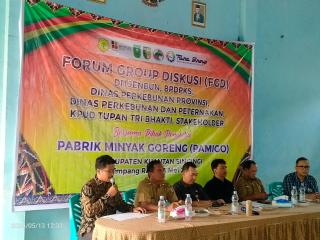 Ditjenbun Gelar FGD Pembangunan PAMIGO di Kuansing