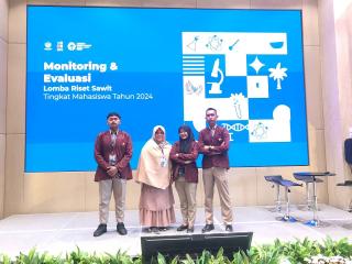 Kepada Juri Lomba Riset BPDPKS, Tim Mahasiswa ITSI Sodorkan Tantri