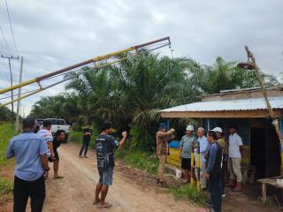 PT Agrindo Raya Milik Marga Sitorus Ikuti Saran Pak Dhe Slamet Somosentono, Petani Sawit Banyuasin Full Senyum