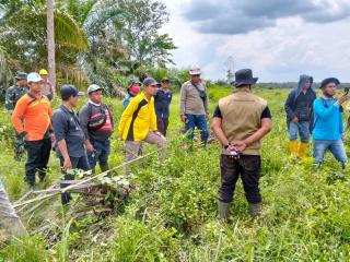 Tim Gabungan Turun ke Lahan Sawit Masyarakat yang Berkonflik dengan PT RUJ