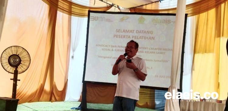 PTPN IV Regional 4 Apresiasi Kegiatan Elaeis Media Group di Jambi