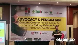 Pelatihan yang Dibikin Elaeis Media Group Disambut Baik, Pemprov Jambi: Mestinya Sering Digelar
