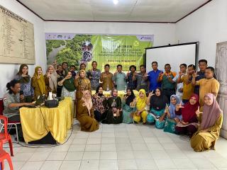 Kelompok Tani Hutan Dilatih Terapkan Agroforestri Berbasis Perikanan