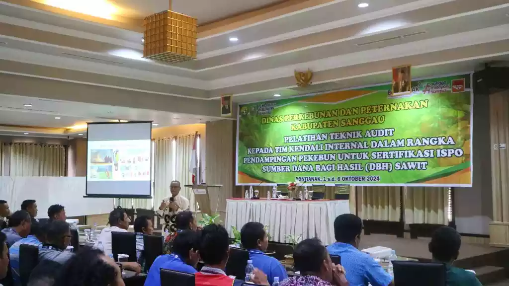 Persiapan Sertifikasi ISPO, Tim Kendali Internal Koperasi Sawit Dilatih Teknik Audit