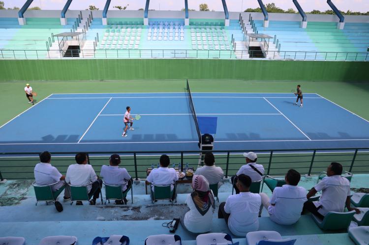 Komit Dukung Pengembangan Atlet, PTPN IV Regional III Gelar Kejurnas Tenis Junior
