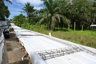 Warga Kerta Bumi Kini Tak Repot Lagi Jual Sawit