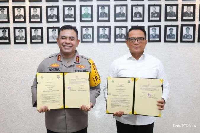 Tingkatkan Pengamanan dan Bantuan Hukum, PTPN IV Teken MoU dengan Polda Sumut