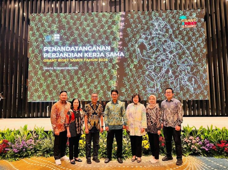 6 Dosen FTI ITB Sabet Rp 15 Miliar Dana Grant Riset Sawit 2024