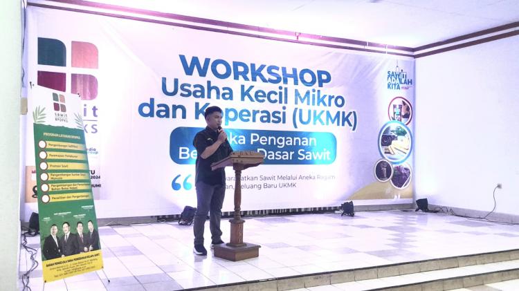 Workshop UKMK Sawit Bukan Sekadar Seminar, tapi Membuka Peluang Usaha