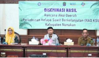Pemkab Nunukan Sempurnakan Draf Rencana Aksi Sawit Berkelanjutan