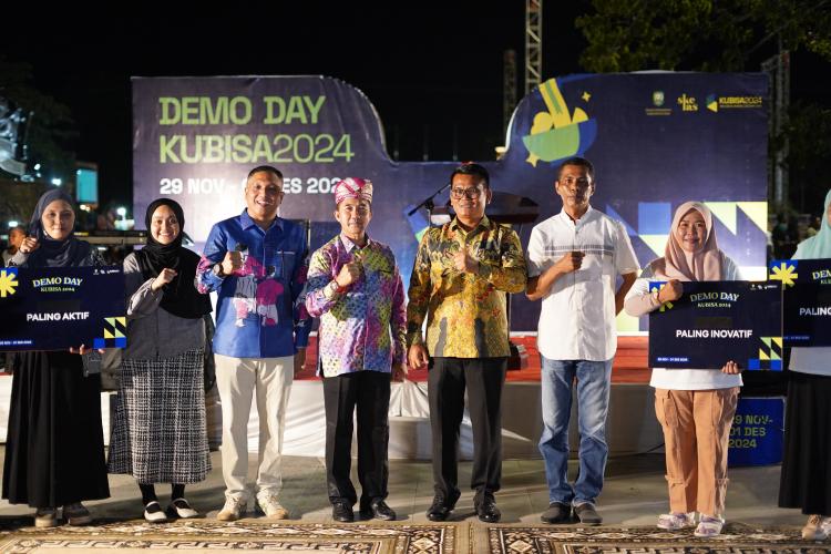 Asisten 1 Fauzi Asni Hadiri Malam Penganugerahan Stand Demo Day Kubisa