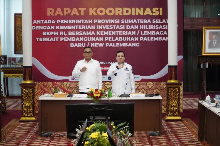 Dukung Hilirisasi dan Ekspor, Pembangunan Pelabuhan Palembang Baru Digesa