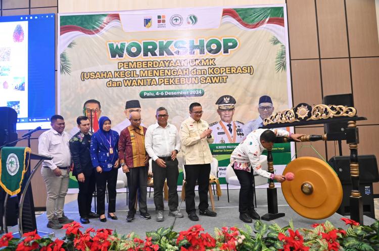 UKMK dan Wanita Pekebun di Sulteng Didorong Kembangkan Hilirisasi Sawit