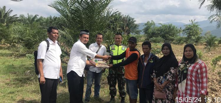 Pelaksanaan Tusip Padi Gogo di Kebun Sawit Terus Dikawal