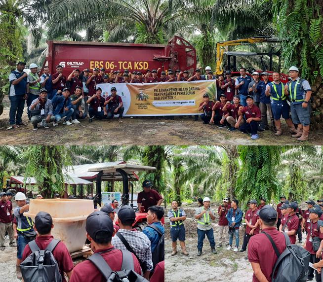 Puluhan Petani Swadaya Intip Pengelolaan Sarpras di Kebun Sawit Anggota GAPKI Kalbar